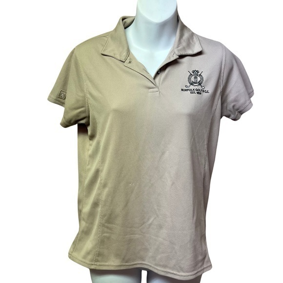 Antigua Tops - Desert Dry Antigua Women’s Golf Shirt - Size Small